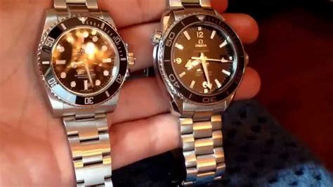 omega planet ocean 8500 vs rolex submariner